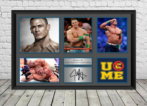 John cena wwe - signed, photo