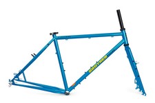 Brother Pinecone retro styled mountain bike frame - Blue - Medium - Brand new