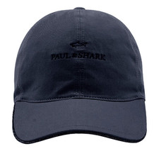 Paul Shark Baseball Cap With Embroidered Logo Model 25417119 Blue