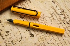 Rare Lamy Safari Special Edition Mustard Yellow with Black Clip New Unused