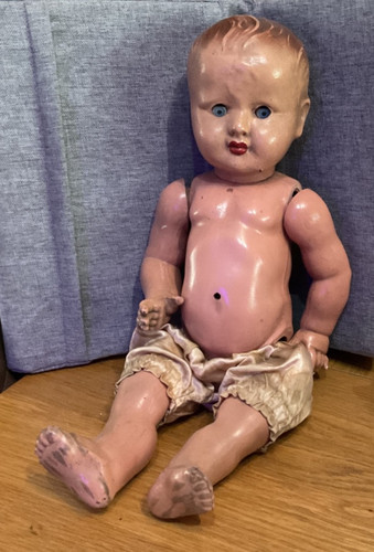 Vintage doll 1940 - vintage, /