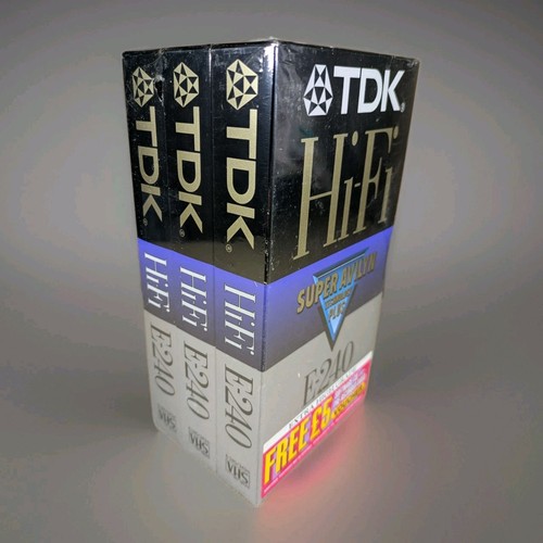 Tdk 240 hifi new - x,
