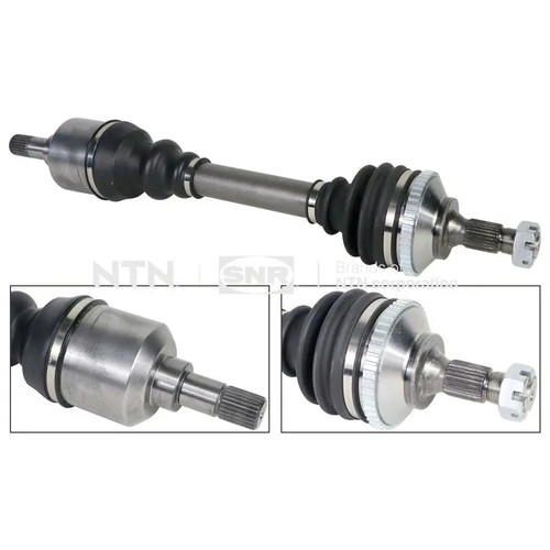 Driveshaft front axle left - front,