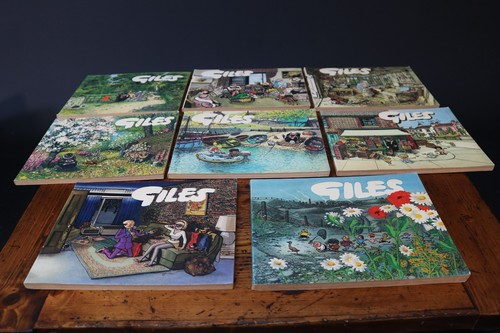 Giles cartoon annuals - cartoon,