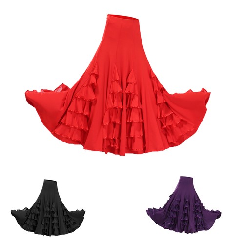 Large swing women maxi skirt - large,