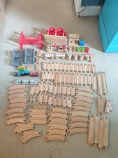 Wooden Train Set Bundle Mix Of