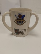 W.h Goss 3 Handled Crested Mug