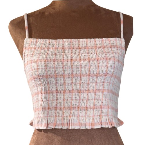 Elodie smocked crop - elodie, cami