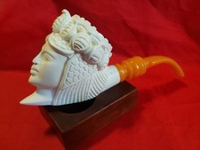 Gorgeous New Carved Meerschaum