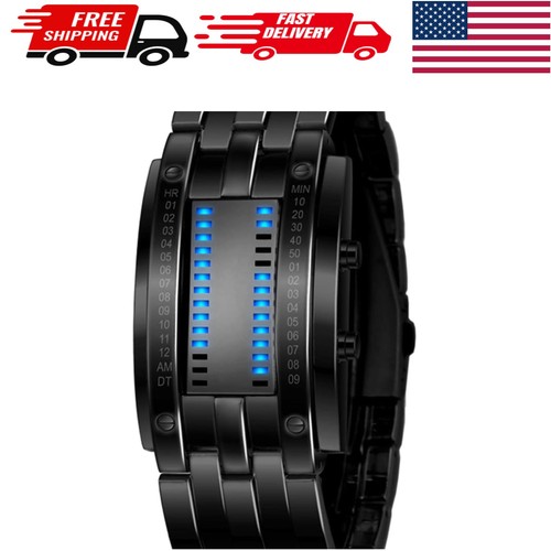 Binary wrist watch - wrist, for