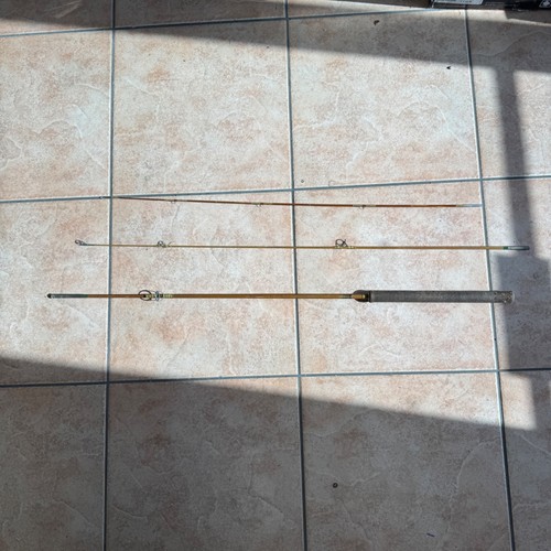 Antique split bamboo fly rod - antique,