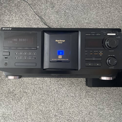 Sony cdp cx450 400 player - sony,