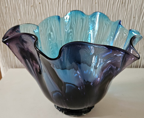 Vintage murano style heavy - vintage,