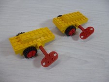 2 x LEGO YELLOW Clockwork