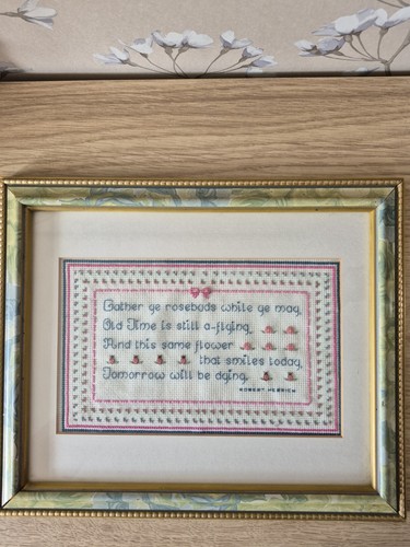 Vintage cross stitch - vintage,
