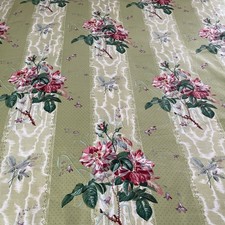 COLEFAX & FOWLER “ Gallica” Green Floral Chintz Rare Stunning Per Yard (30 Avail