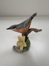 Porcelain Bird Nuthatch 1986