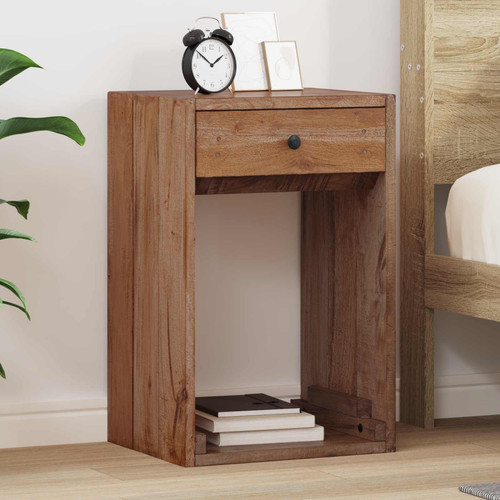 Bedside table solid mahogany - bedside,