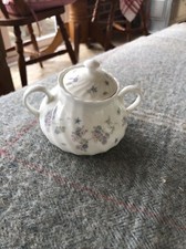 Wedgwood Miniature Covered Sugar 3 Inch 