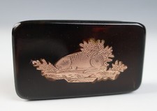 Antique Georgian Gold Inlaid