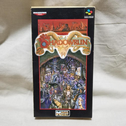 Shadowrun super famicom ntsc - super, ntsc-j
