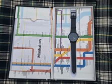 Mondaine Helvetica New York Edition Blue Watch