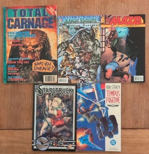 Indie comic lot total carnage - lot,