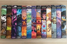 Disney Lorcana Playmats Full Set 1-6 Mickey Maleficent Pooh Maui Beast Stitch 