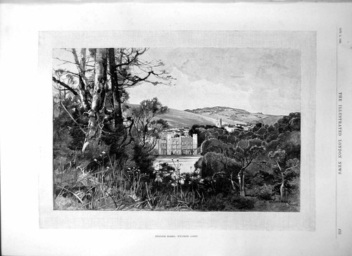Old english homes - old,