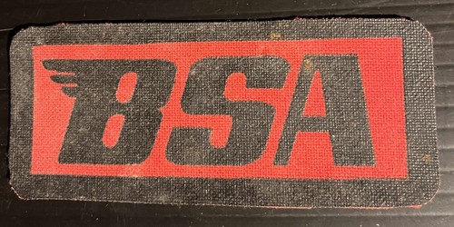 1980 sew bsa - on, patch