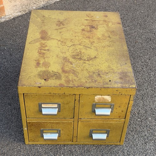 Metal filing cabinet vintage - metal,