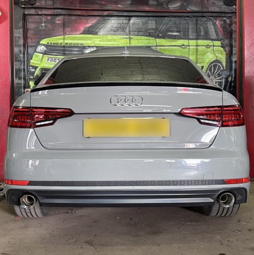 Audi custom exhaust - audi,