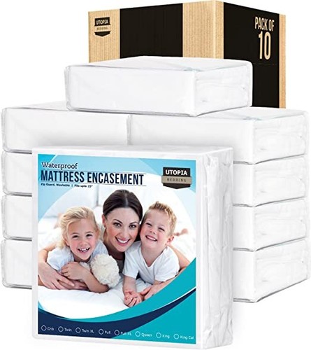 Zippered mattress protector - mattress,