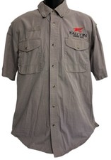 Falcon Rods Shirt Mens Sz