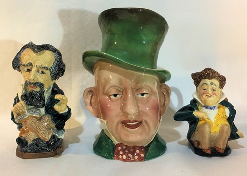 Three toby jugs charles - three,