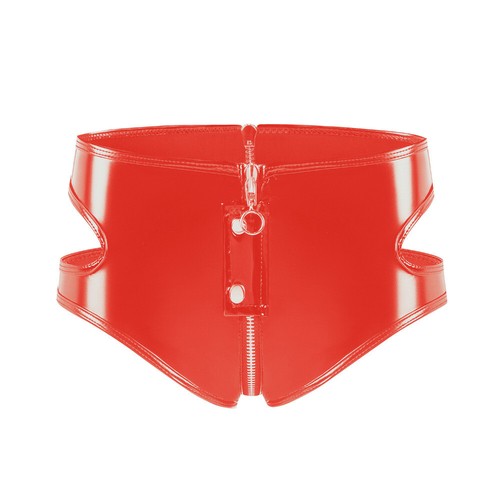 Lady pvc faux patent - pvc,