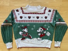 Large 47" inch chest Disney Mickey & Minnie Mouse Ugly Christmas jumper sweater