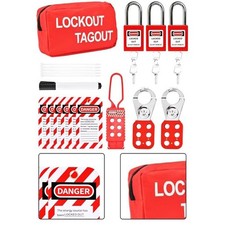 Safety Lock Set Lockout Tagout