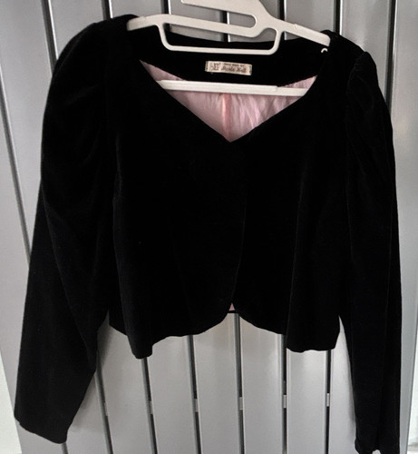 Handmade women black - handmade, velvet