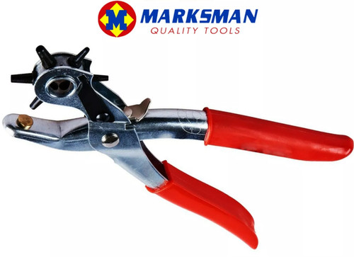 Revolving leather punch plier - punch,