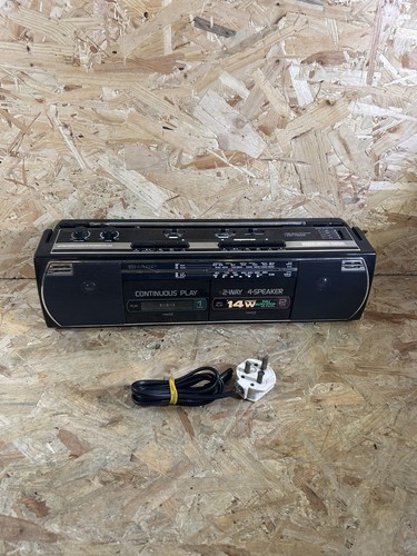 Sharp 268 stereo radio - wq-268,
