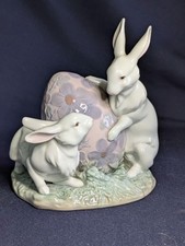LLADRO "EASTER BUNNIES" #5902