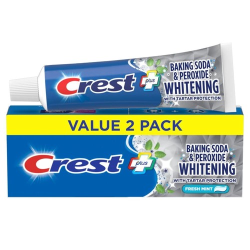 Crest baking soda and peroxide - soda,