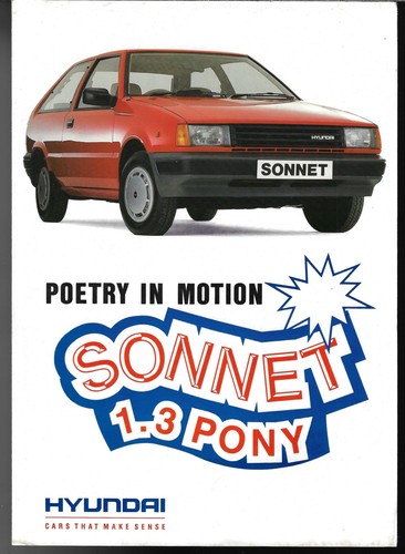 Hyundai pony sonnet 3 - hyundai,