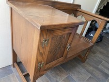 OLD CHARM style Vintage telephone seat/table hallway Great Condition