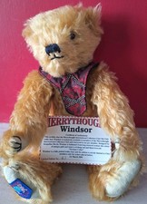 Merrythought mohair teddy - mohair,