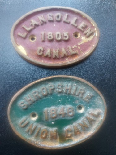 Vintage original brass - , canal