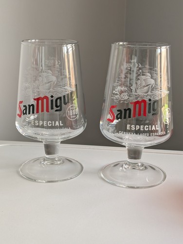 San miguel pint glasses - pint,