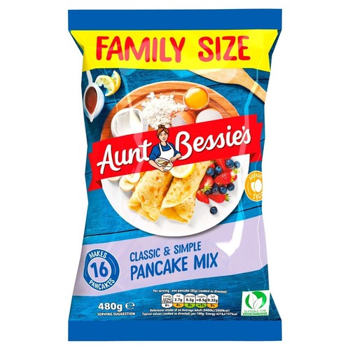 Aunt bessie pancake mix - aunt, bessie's