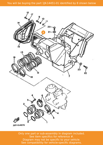 Yamaha element air cleaner - air,
